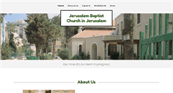 Desktop Screenshot of jerusalembaptistchurch.org